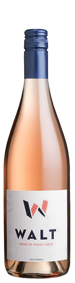 2021 WALT Rose of Pinot Noir Bottle Shot