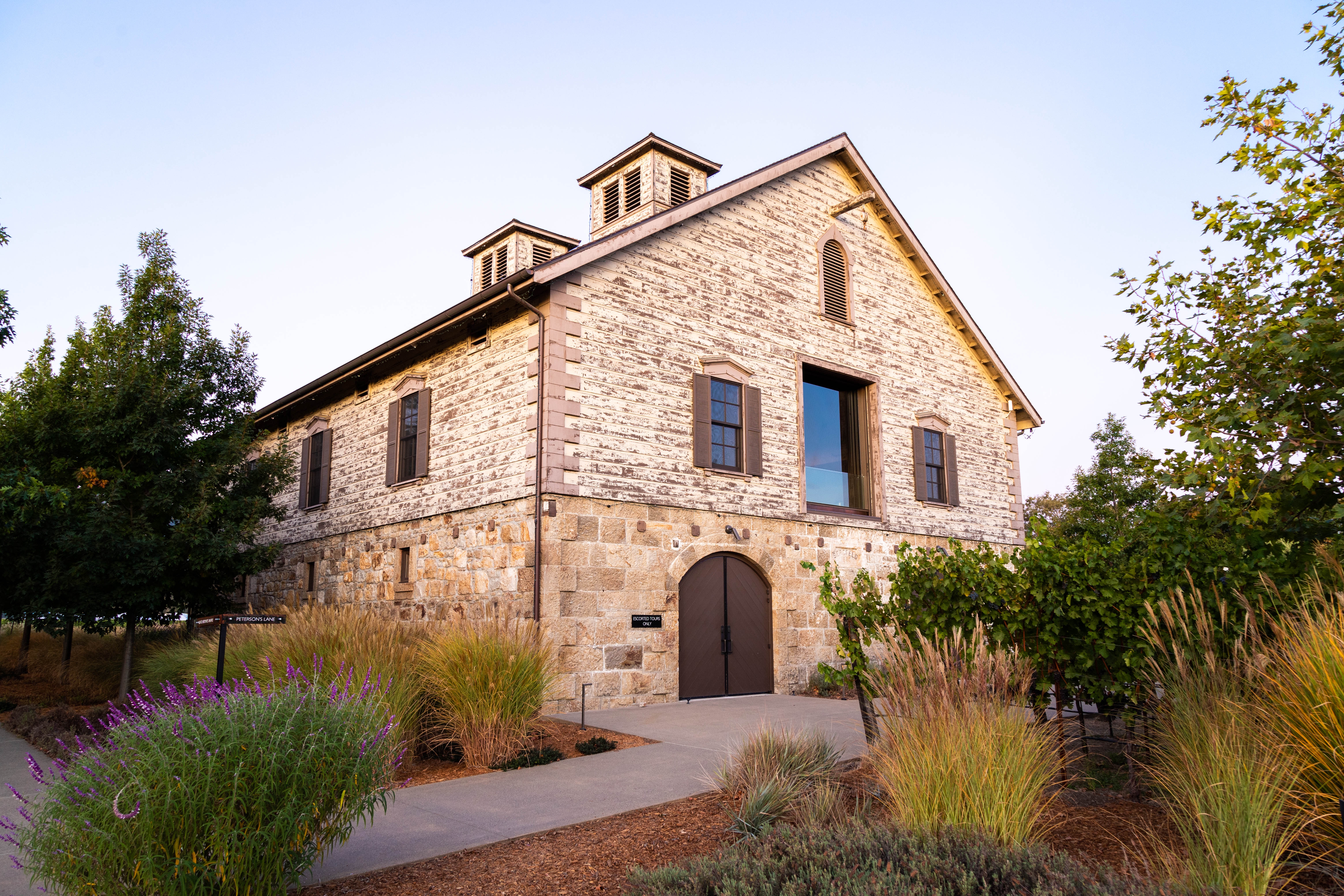 The Historic Bergfeld Building located at HALL Wines